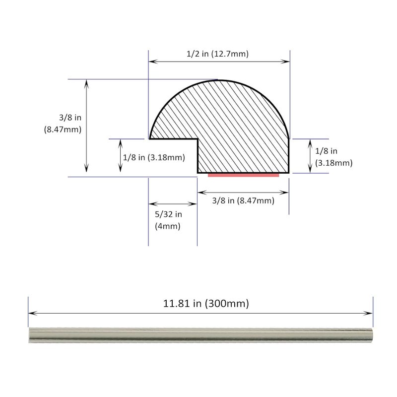 Tilingview 10-Pack Peel and Stick Tile Trim for Backsplash – 12" Self-Adhesive PVC Molding Edge, Decorative Pencil Tile Edging for Walls (Light Gold) - Image 5